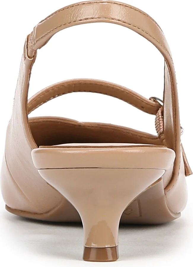 Naturalizer Women's Grayson Pointed Toe Kitten Heel Slingback Pumps - Image 7