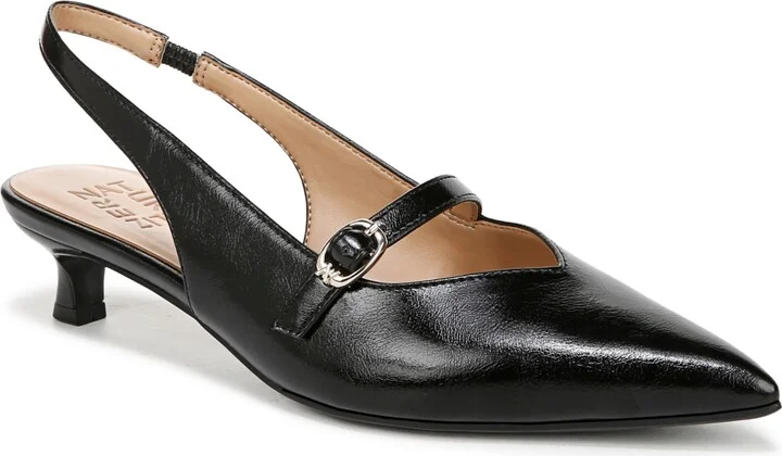 Black Crinkle Faux Leather