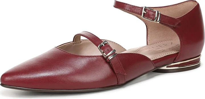 Cranberry Red Leather