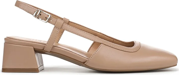 Naturalizer Women's Harper Block Heel Square Toe Slingback Pumps - Image 2