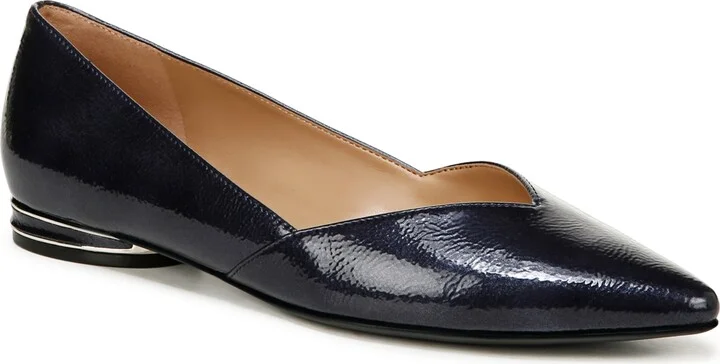 Midnight Blue Faux Patent