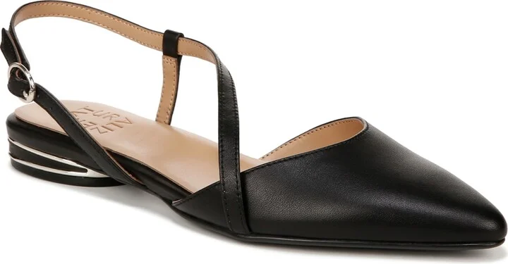 Naturalizer Women's Hawaii Closed Pointed Toe Slingback Flats
