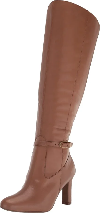 Cafe Leather X Wide Calf