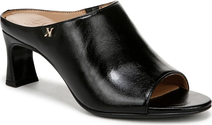 Black Crinkle Faux Leather