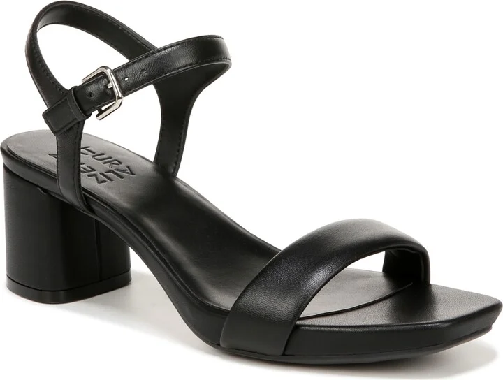 Naturalizer Women's Izzy Block Heel Ankle Strap Dress Sandals