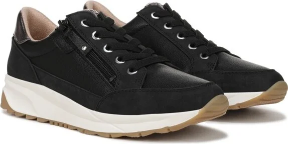 Naturalizer Women's Jace Sneaker Black / Pewter 11 W - Image 2