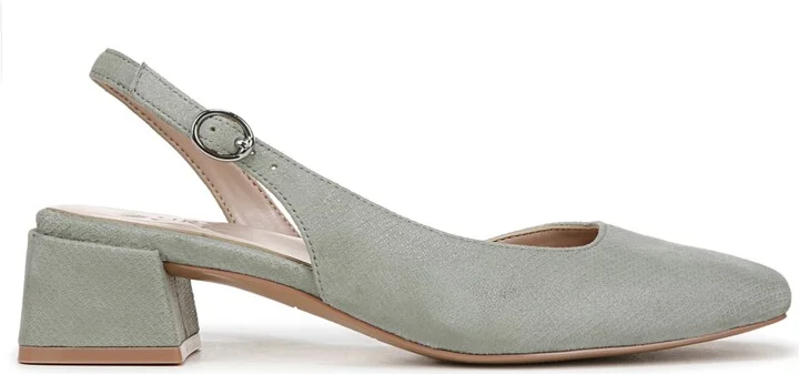 Naturalizer Women's Jayla Mid-Heel Square Toe Slingback Pumps - Image 2