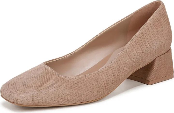 Naturalizer Womens Jayla-Pump Pump Taupe Suede 5.5 M