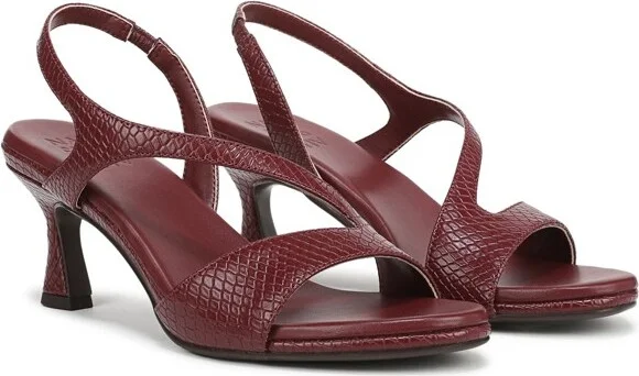Naturalizer Women's Joriana Sandal Warm Taupe Patent 5.5 M - Image 3