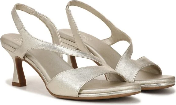 Naturalizer Women's Joriana Sandal Warm Taupe Patent 5.5 M - Image 6