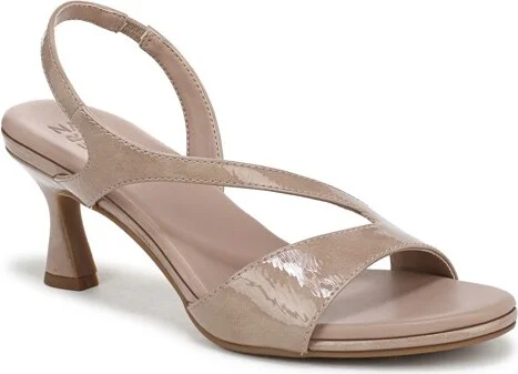 Naturalizer Women's Joriana Sandal Warm Taupe Patent 5.5 M