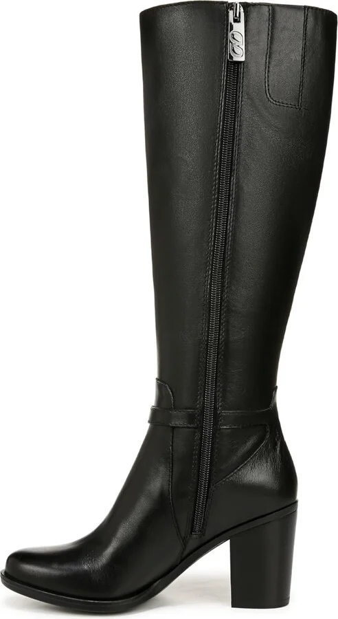 Black Extra Wide Calf