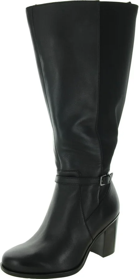 Black Leather and Fabric