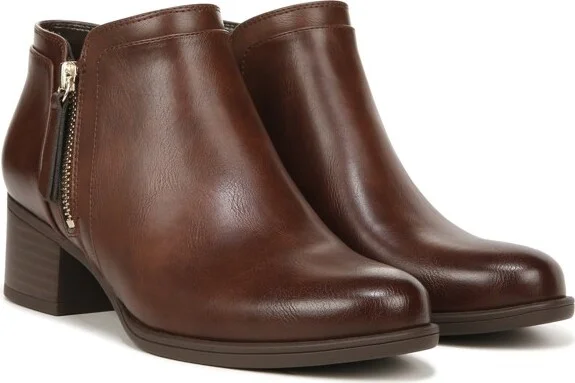 Naturalizer Womens Karol Casual Ankle Bootie Cinnamon Brown 9.5 W - Image 2