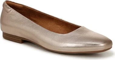 warm silver leather