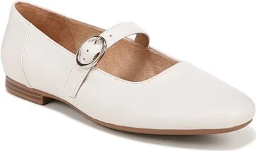 warm white leather