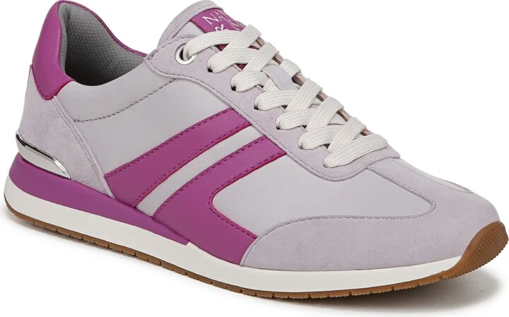 Lilac,violet Fabric,suede,leather