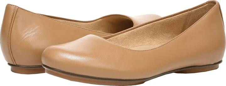 Naturalizer Womens Maxwell Round Toe Comfortable Classic Slip On Ballet Flats