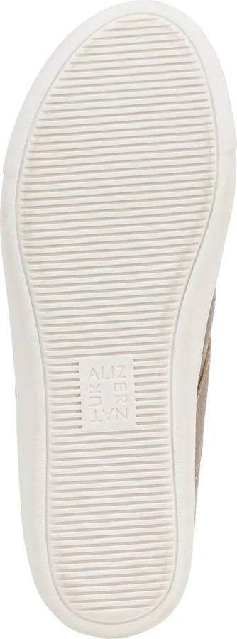 Naturalizer Women's Medina Round Toe Lace Up Sneakers - Warm White/Rose Gold Leather - Image 9