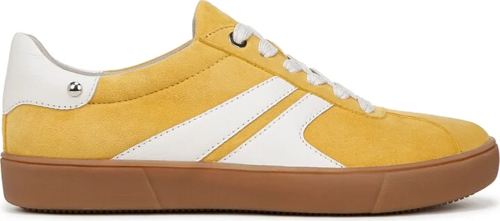 Naturalizer Women's Medina Round Toe Lace Up Sneakers - Warm White/Rose Gold Leather - Image 10