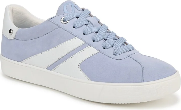 Ice Blue,white Suede,leather