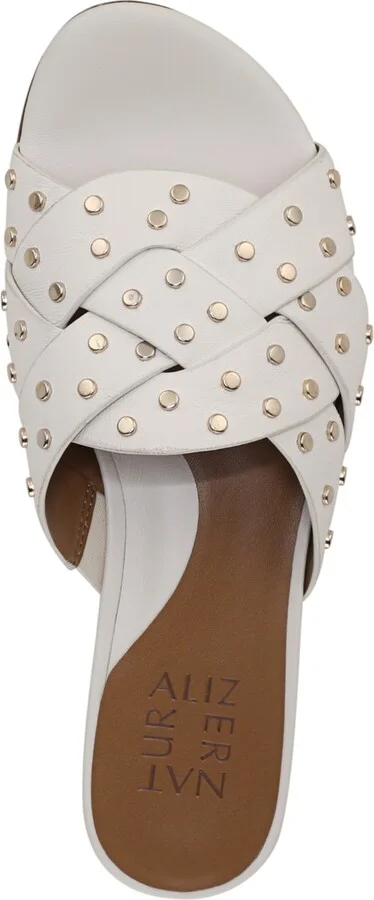 Naturalizer Women's Morena Studded Block Heel Slide Sandals - Image 4