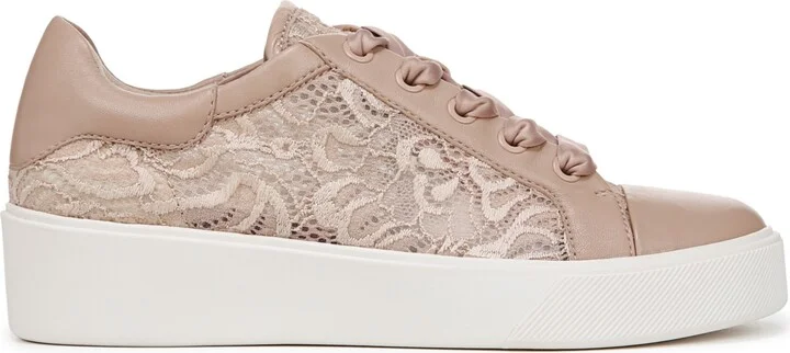 Naturalizer Women's Morrison 3.1 Lace-Up Sneakers - Vintage Mauve Lace/Leather - Image 2