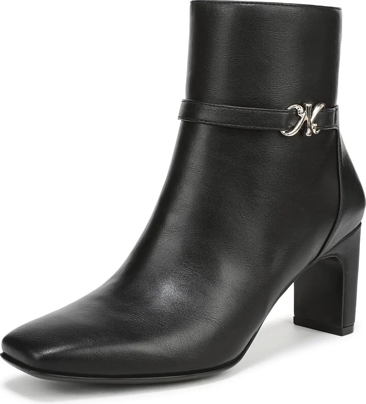 Naturalizer Women's Nanette Ankle Boot Black 9 M