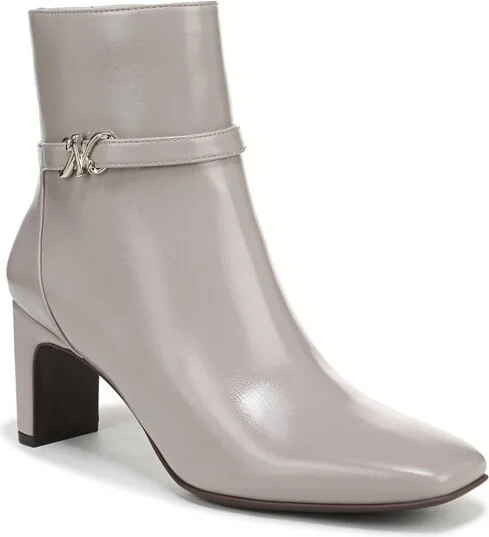 Naturalizer Women's Nanette Fashion Boot Soft Milk Grey 8.5 M