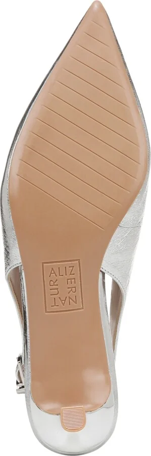 Naturalizer Women's Nicolette Pointed Toe Kitten Heel Slingback Pumps - Image 9