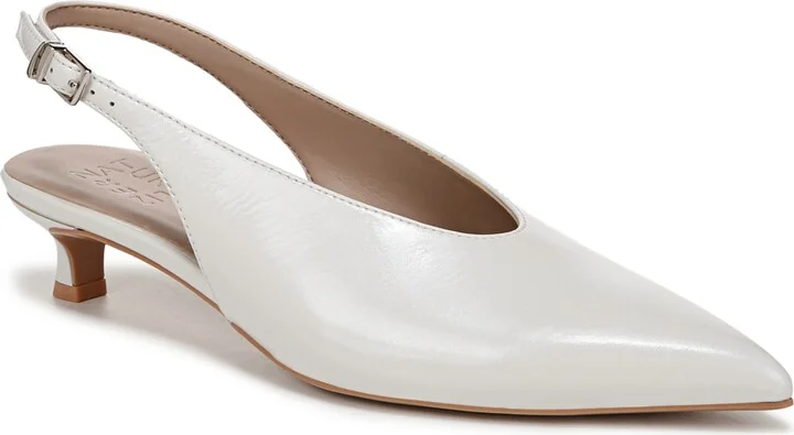 Warm White Crinkle Leather