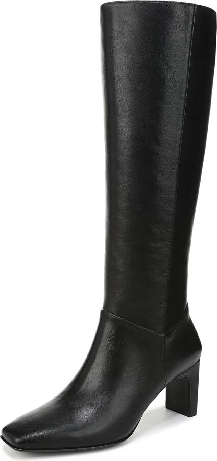 Naturalizer Women's Nona Wide Calf Knee High Boot Black 5 M