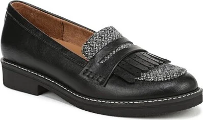 black  / tweed