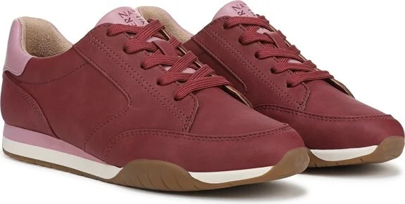 Naturalizer Women's Patricia Sneaker Pink / Wine Red Fabric 8.5 M - Image 2