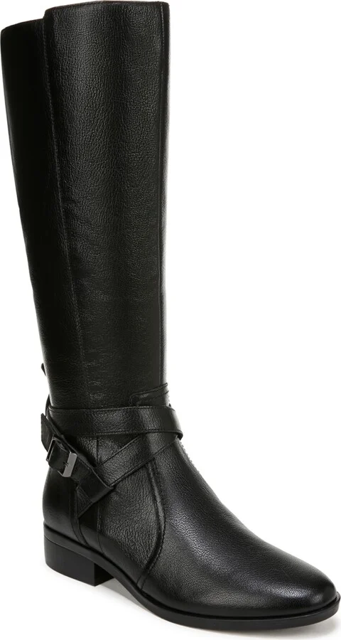 Naturalizer Women's Rena 2 Extra Wide Calf Knee High Block Heel Riding Boots