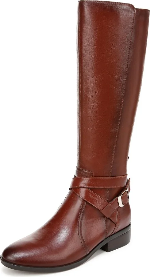 Naturalizer Womens Rena2 Deep Saddle Brown Leather 10.5 M