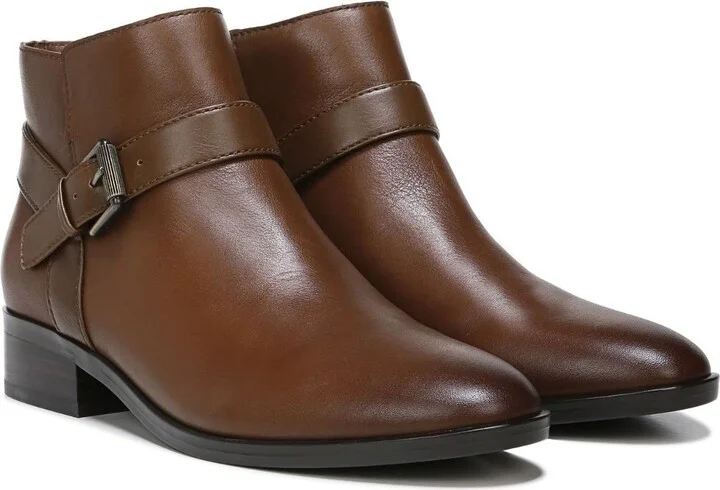 Naturalizer Womens Ronan Ankle Boot Cinnamon 9.5 M