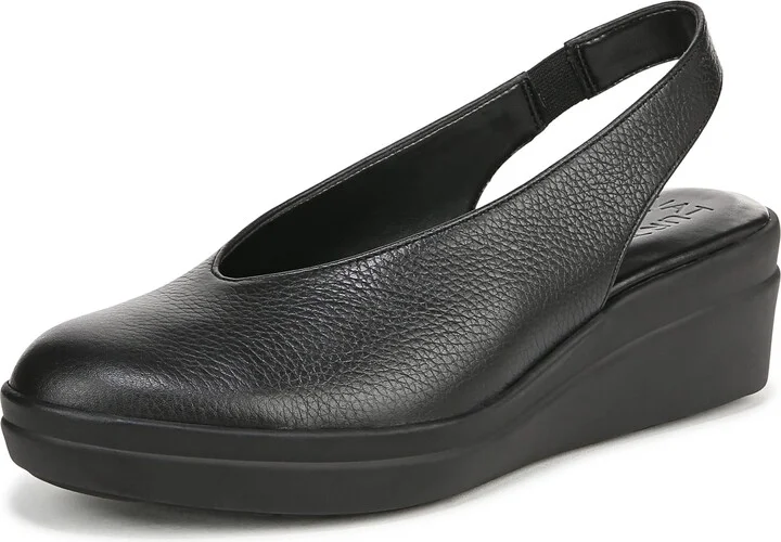 Naturalizer Women's Sutton Loafer Black Leather 8.5 M