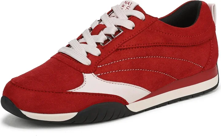 Crimson Red Suede