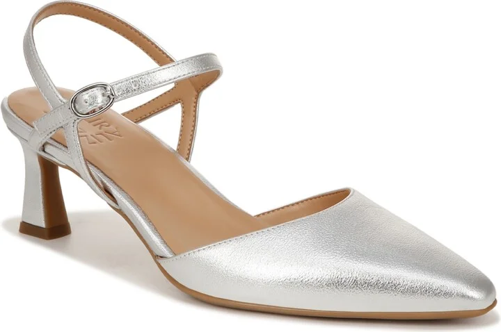 Silver Faux Leather