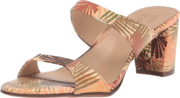 Naturalizer Women's Venus Heeled Mule Natural Multi 9.5 W