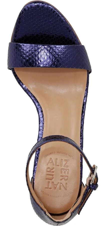 Naturalizer Women's Vera Block Heel Ankle Strap Dress Sandals - Image 8