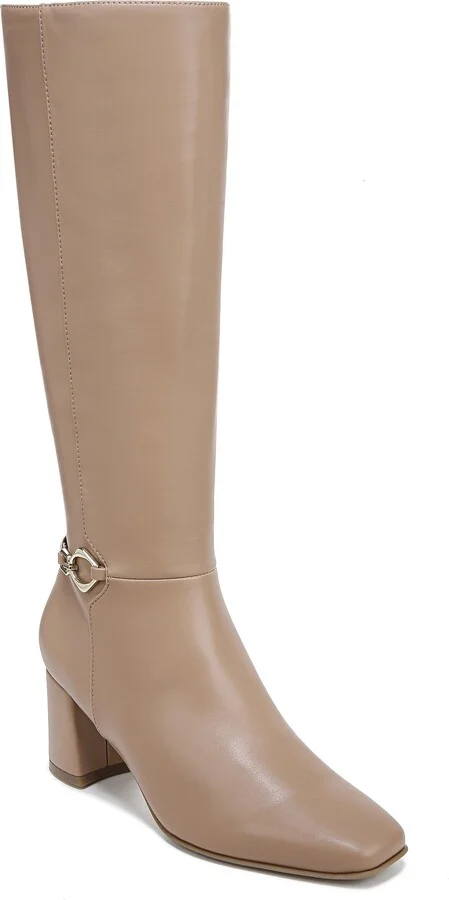 Beige Smooth Narrow Calf