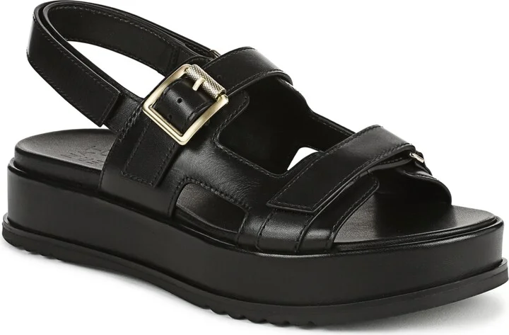 Naturalizer Women's Ziva Round Toe Flatform Sandals
