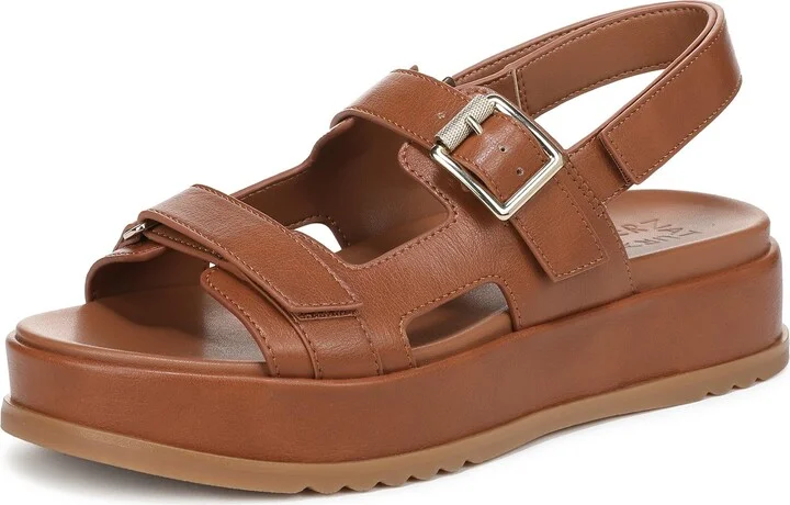 Naturalizer Women's Ziva Sandal English Tea Brown 6 M