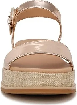 Naturalizer Zane Women's Sandals Rose Gold Faux Leather : 8 M (B) - Image 5