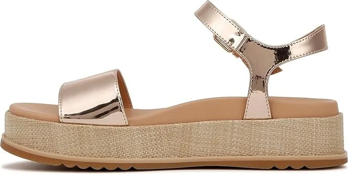 Naturalizer Zane Women's Sandals Rose Gold Faux Leather : 8 M (B) - Image 6