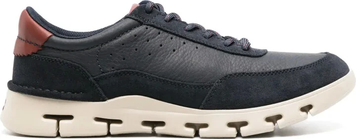 Nature X One leather sneakers