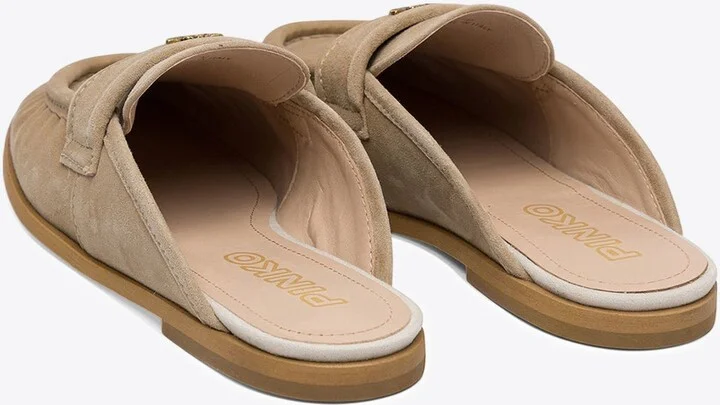 Naty Suede Flat Mules - Image 3