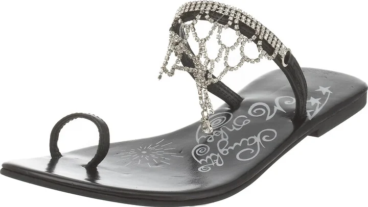 Naughty Monkey Women's Bevy Jeweled Toe Thong